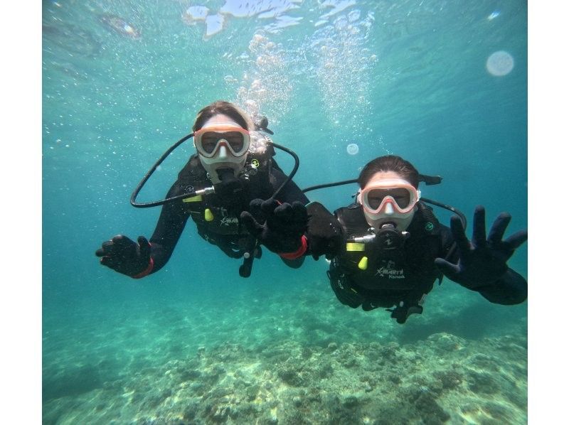 《青の洞窟/貸切！体験ダイビング》カップル、少人数にオススメ❗️初心者大歓迎！GoPro写真や動画全てコミコミ❗️送迎リクエスト可！の紹介画像
