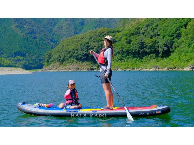【四万十川/サップ90分（夏のみ）】写真データ無料！おてがるコースは初めてでも大丈夫♪ワンちゃんも♪の紹介画像