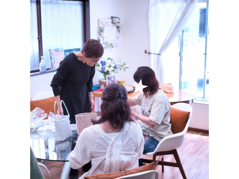 【東京・江東区】ラメルヘンテープで楽しむキラキラバッグ制作体験（レッスン回数フリー）の紹介画像