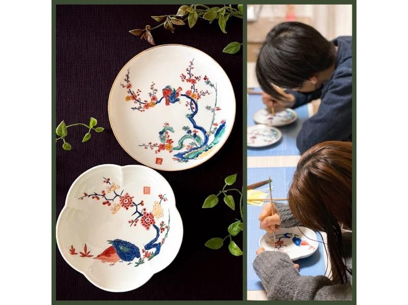 【東京・足立】塗り絵感覚で気軽に楽しめる♪和風彩色チャイナペインティング！初心者歓迎！の紹介画像