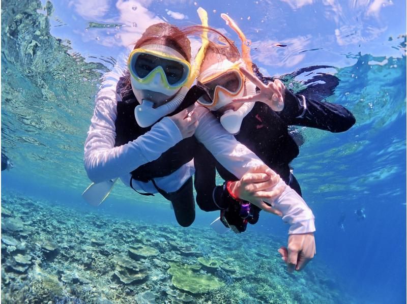 当日予約歓迎！人気NO.1★八重干瀬シュノーケルツアー《ドローン撮影&高画質水中カメラ無料レンタル&撮影データ全部プレゼント》の紹介画像