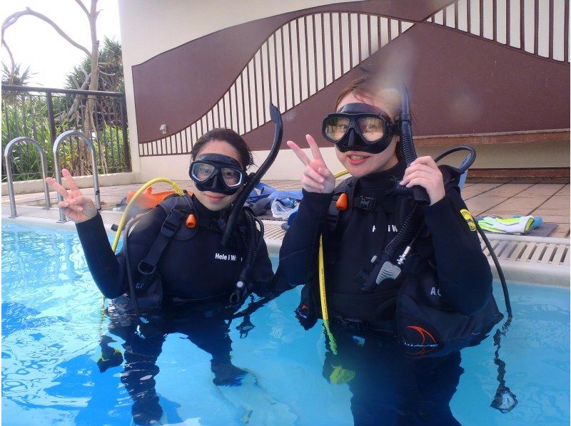 【ダイビングライセンス取得】PADIオープンウォーターダイバーコース2日間の紹介画像