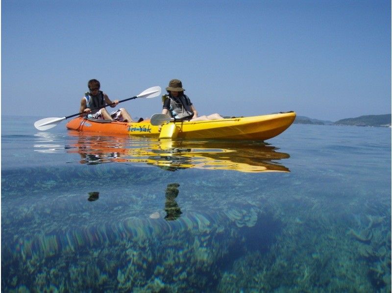 [Okinawa Tokashiki Island] Enjoy the off-season, the only guided short kayak tour on Tokashiki Island!の紹介画像