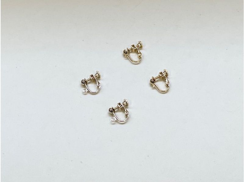 【福岡・糸島】アクセサリー制作体験  New！！「お手軽ピアス or イヤリング作り」初心者OK！思い出作りに♡の紹介画像