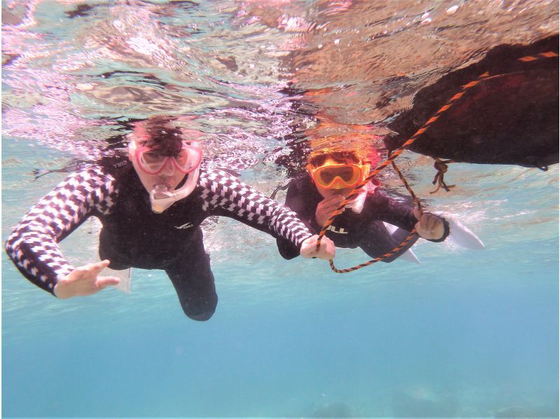 【地域唯一！2時間一組貸切・専用温水シャワー・更衣室・送迎有 5歳・2名様～ 】瀬長島・豊崎から道路で一本♪貸し切りシュノーケリング＠糸満の紹介画像