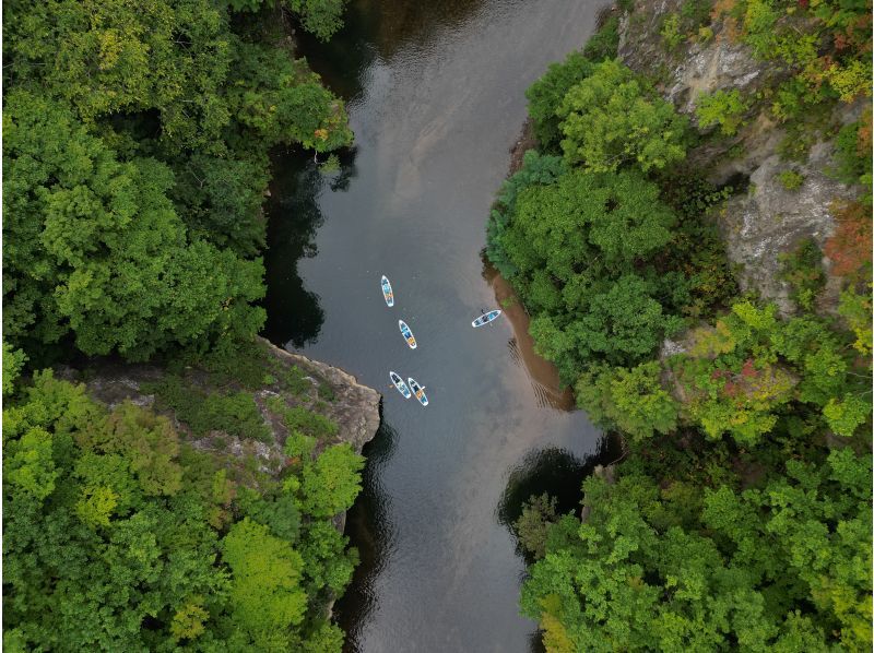 [北海道・札幌・定山渓] 癒しの空間で心と身体を“ととのえる”～サップ&テントサウナツアー～焚き火＆焼きマシュマロ付き)の紹介画像