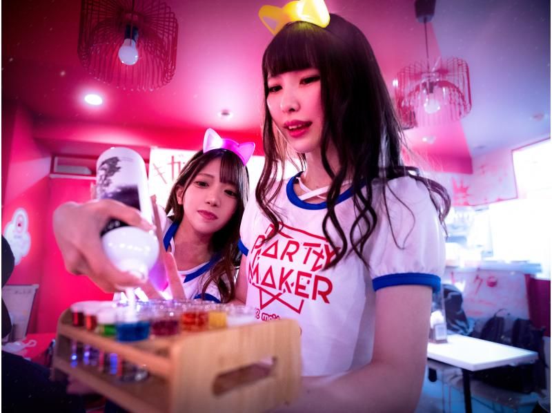 [Osaka/ Namba] All-you-can-drink at a maid cafe! Maidreamin hyper at night! "Silver Plan"の紹介画像