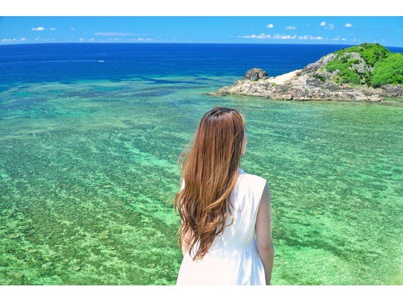 秘境ミステリーフォトツアー☆手つかずの屋良部半島＆川平湾巡り☆冒険の始まり！人気スポット＆絶景テラスで美景を遊び尽くそう♪ミステリープラン☆の紹介画像