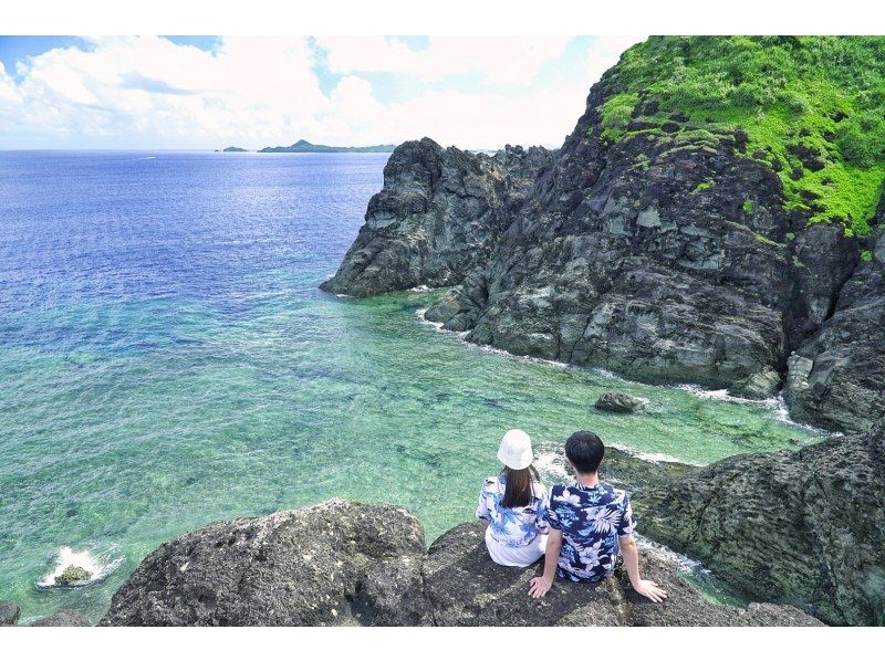 秘境ミステリーフォトツアー☆手つかずの屋良部半島＆川平湾巡り☆冒険の始まり！人気スポット＆絶景テラスで美景を遊び尽くそう♪ミステリープラン☆の紹介画像