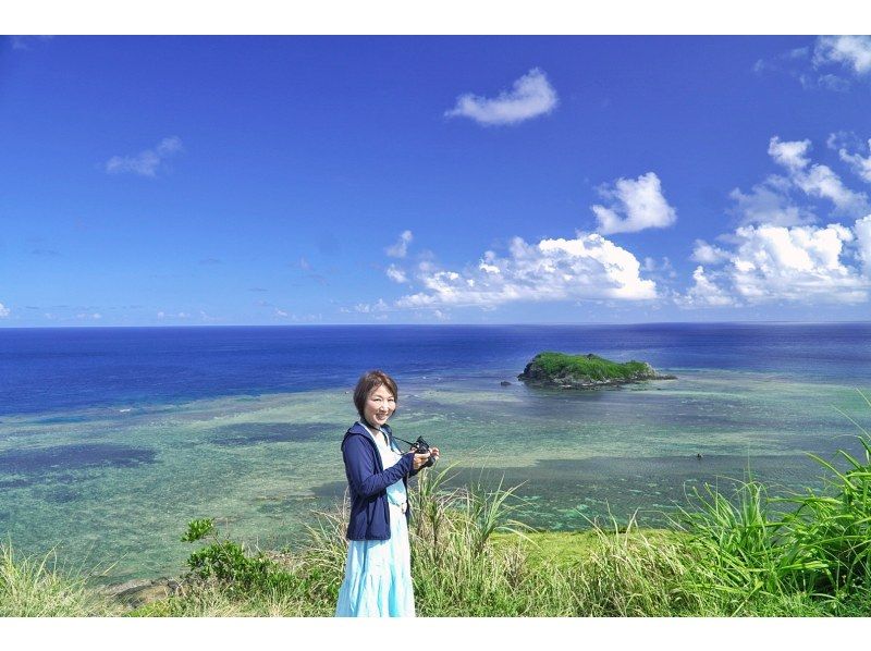 秘境ミステリーフォトツアー☆手つかずの屋良部半島＆川平湾巡り☆冒険の始まり！人気スポット＆絶景テラスで美景を遊び尽くそう♪ミステリープラン☆の紹介画像