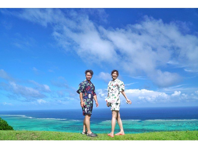 秘境ミステリーフォトツアー☆手つかずの屋良部半島＆川平湾巡り☆冒険の始まり！人気スポット＆絶景テラスで美景を遊び尽くそう♪ミステリープラン☆の紹介画像