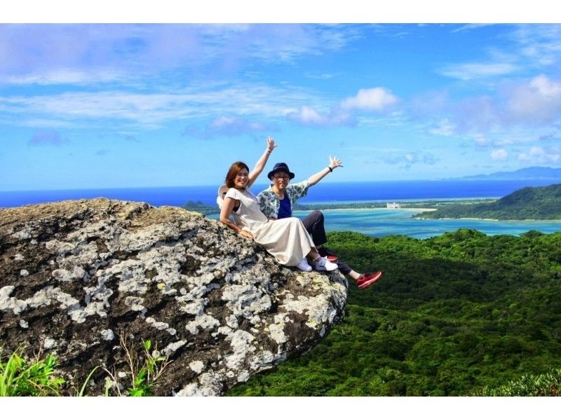 秘境ミステリーフォトツアー☆手つかずの屋良部半島＆川平湾巡り☆冒険の始まり！人気スポット＆絶景テラスで美景を遊び尽くそう♪ミステリープラン☆の紹介画像