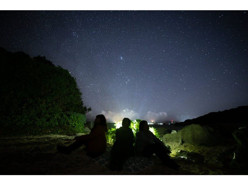 <Kouri Island, Okinawa> Starry sky photo and space walk in Kouri Island ☆彡