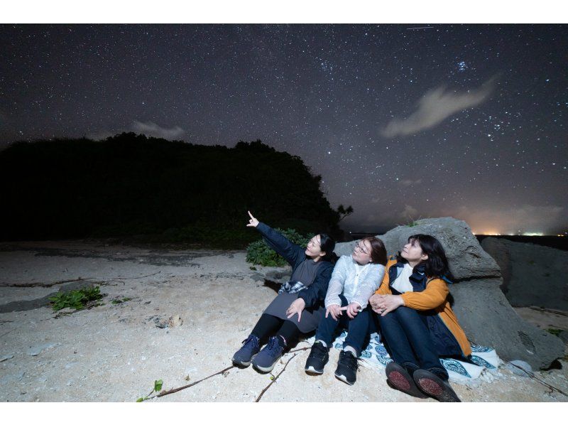 <Kouri Island, Okinawa> Starry sky photo and space walk in Kouri Island ☆彡
