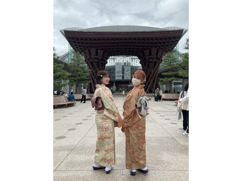 [Ishikawa/Kanazawa] You can come empty-handed! ! Rent a kimono and go for a walk in Kanazawa!の紹介画像