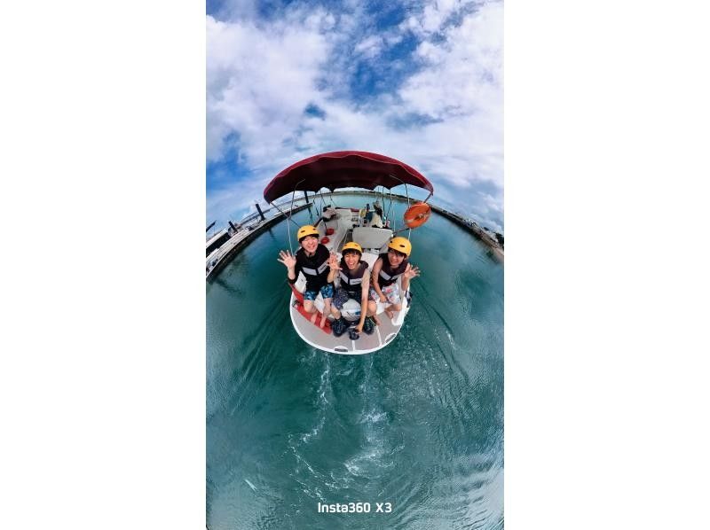 [โอกินาว่า นาฮะ กิโนวัน] ถ่ายภาพด้วยกล้อง 360° ฟรี ★ พร้อมให้เช่า GoPro! ฟลายบอร์ด + ชุดกิจกรรมทางทะเล 2 ชิ้น!!の紹介画像