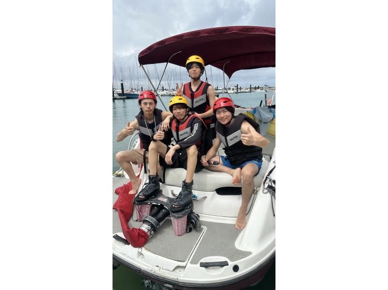 [โอกินาว่า นาฮะ กิโนวัน] ถ่ายภาพด้วยกล้อง 360° ฟรี ★ พร้อมให้เช่า GoPro! ฟลายบอร์ด + ชุดกิจกรรมทางทะเล 2 ชิ้น!!の紹介画像