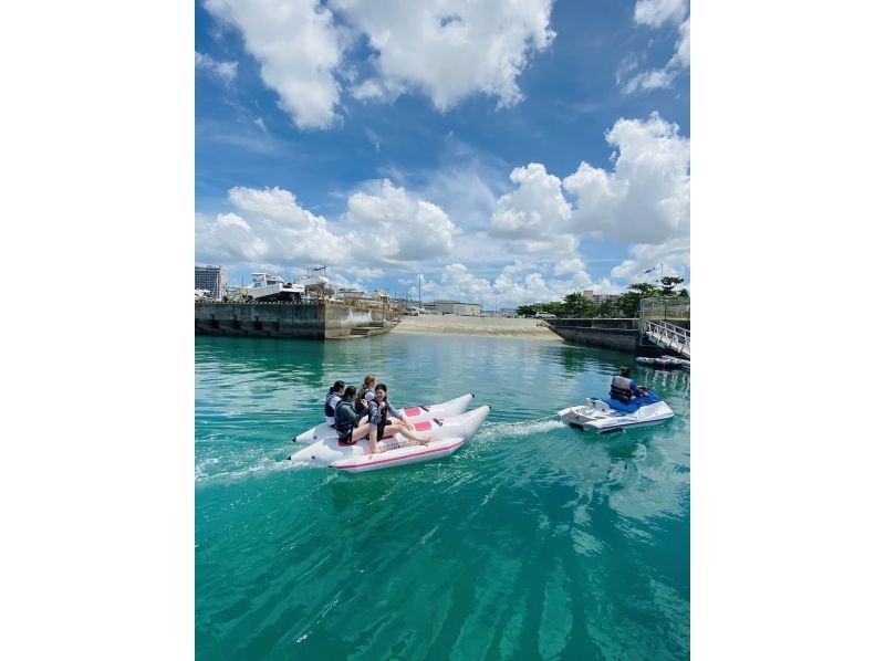 [โอกินาว่า นาฮะ กิโนวัน] ถ่ายภาพด้วยกล้อง 360° ฟรี ★ พร้อมให้เช่า GoPro! ฟลายบอร์ด + ชุดกิจกรรมทางทะเล 2 ชิ้น!!の紹介画像