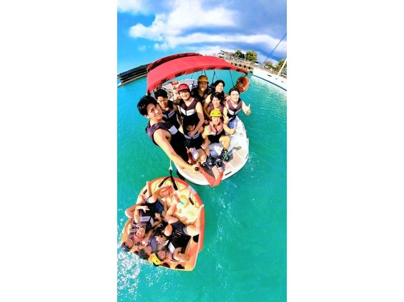 【沖縄・那覇・宜野湾】ウェットスーツ貸出有★ 360&deg;カメラ撮影&GoPro無料貸出！フライボード＋お任せマリンアクティビティ2点セット！！の紹介画像