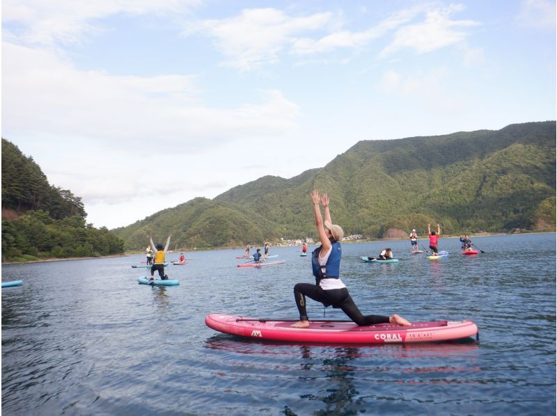【山梨・富士五湖・西湖SUPヨガ】特別プラン！SUPYoga！の紹介画像
