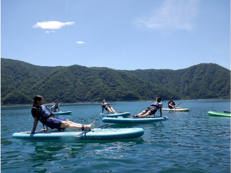 [ยามานาชิ, Fuji Five Lakes, Saiko] กิจกรรมยอดนิยม! SUP เดอโยคะ!の紹介画像