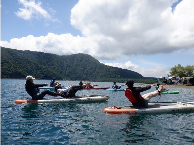 【山梨・富士五湖・西湖SUPヨガ】特別プラン！SUPYoga！の紹介画像