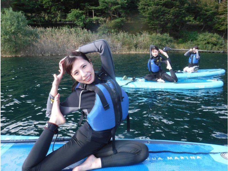 【山梨・富士五湖・西湖SUPヨガ】特別プラン！SUPYoga！の紹介画像