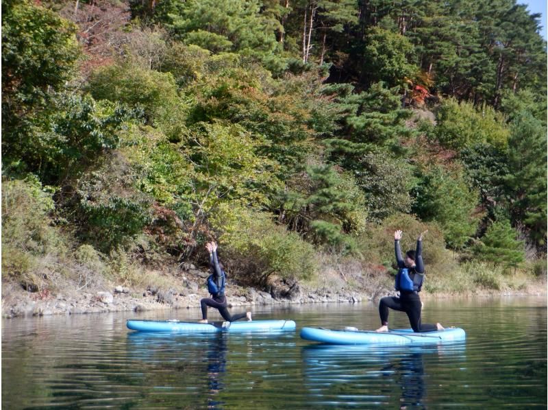 【山梨・富士五湖・西湖SUPヨガ】特別プラン！SUPYoga！の紹介画像