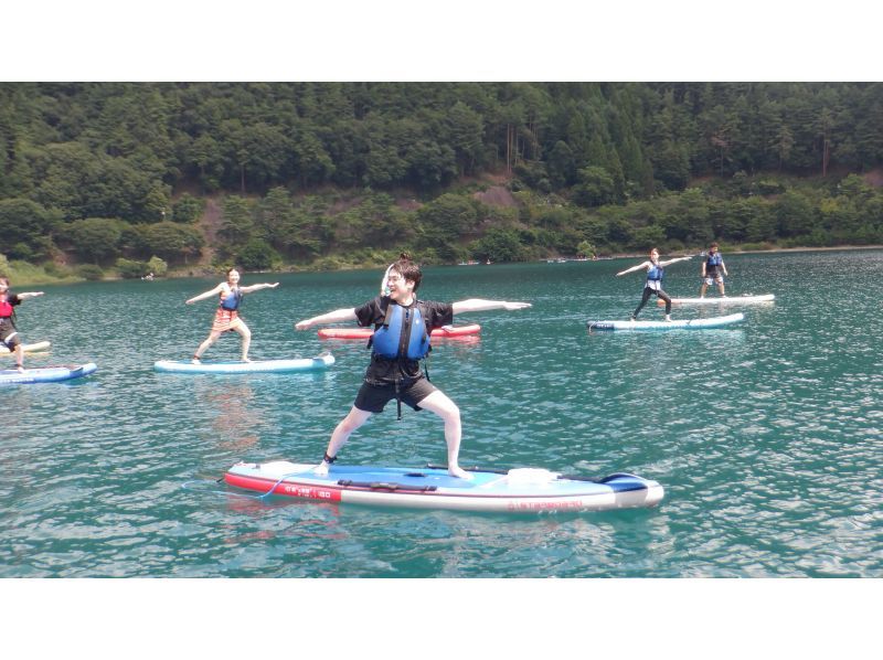 【山梨・富士五湖・西湖SUPヨガ】特別プラン！SUPYoga！の紹介画像