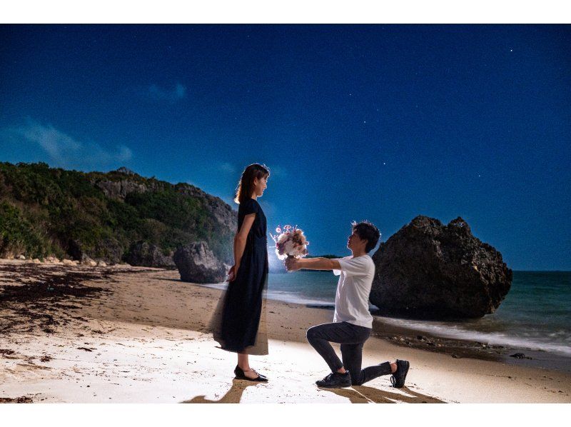 ＜Okinawa, Uruma City＞ Starry sky photo and space walk in Ikei Island or underwater road + Hamahiga ☆彡 Families and couples welcome ☆彡 Same-day reservations OK after consulting with the weatherの紹介画像