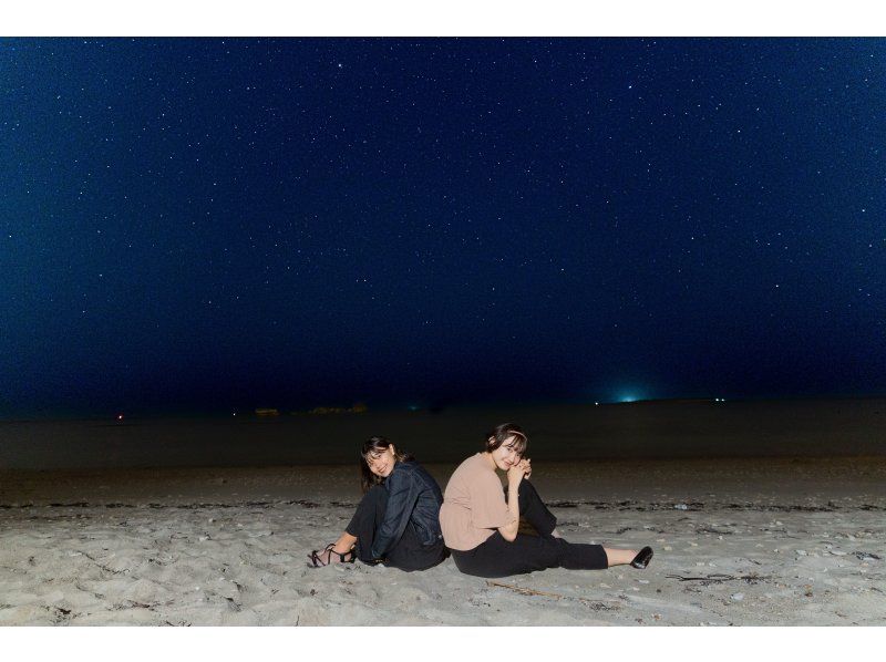 ＜Okinawa, Uruma City＞ Starry sky photo and space walk in Ikei Island or underwater road + Hamahiga ☆彡 Families and couples welcome ☆彡 Same-day reservations OK after consulting with the weatherの紹介画像