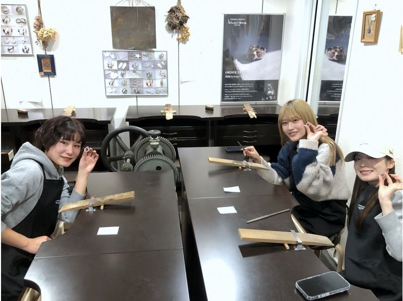 【愛知・名古屋】当日完成・材料費込み☆世界に一つだけのシルバーリングを制作☆(メタルプラン)の紹介画像