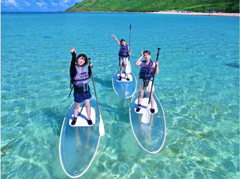 ☆ウミガメ遭遇率99.9%☆《クリアサップ＆シュノーケル》大人気2時間プラン(^^)vドローン撮影＆水中撮影無料♡の紹介画像