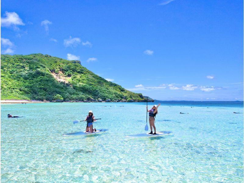 ☆ウミガメ遭遇率99.9%☆《クリアサップ＆シュノーケル》大人気2時間プラン(^^)vドローン撮影＆水中撮影無料♡の紹介画像