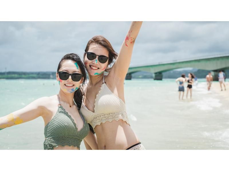 "Super Summer Sale 2024" <Okinawa, Nakijin, Kouri Island> Choose your own photo tour * Play with drones, activities and combinationsの紹介画像