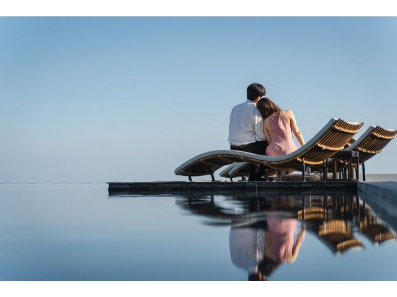 ＜沖縄・今帰仁、古宇利島＞選べるフォトツアー＊サプライズやプロポーズからファミリーでの記念写真までドローンも使いムービーにもの紹介画像