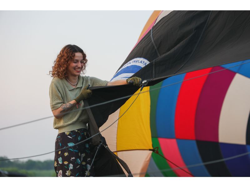 [Saitama] English OK! Drinks and snacks in the sky included! Private plan for a full-scale free flight experience in a hot air balloon at a maximum altitude of 1000m!の紹介画像