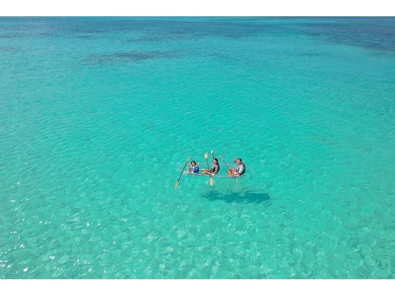 SALE! [Miyakojima/1.5h] [Clear SUP or Clear Kayak Tour] [Drone Photography Included] Choose this plan!の紹介画像