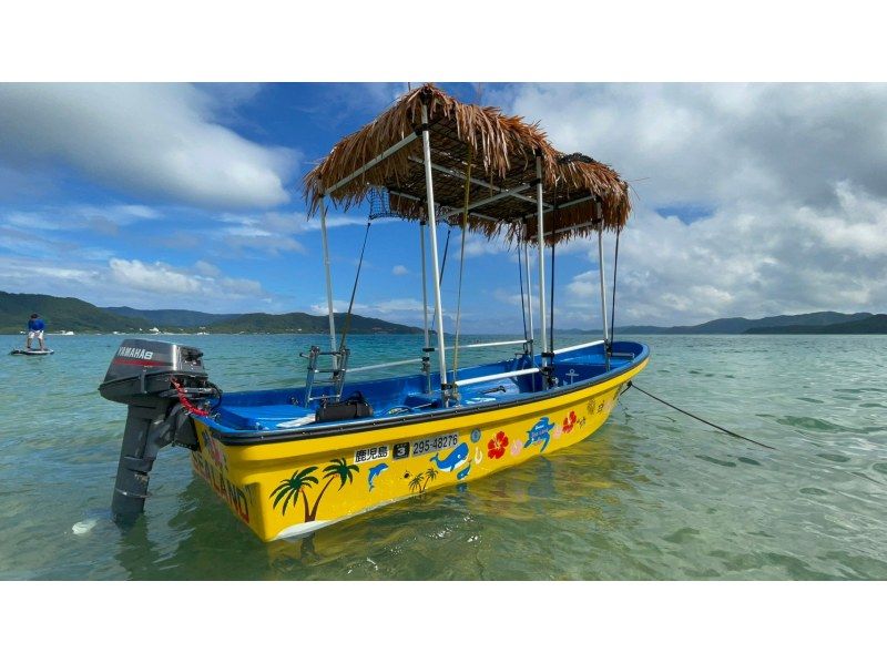 奄美大島【当日予約可能】SUP（90分）※ドローン空撮等写真の無料プレゼントあり※お1人様もお任せ下さい☆の紹介画像