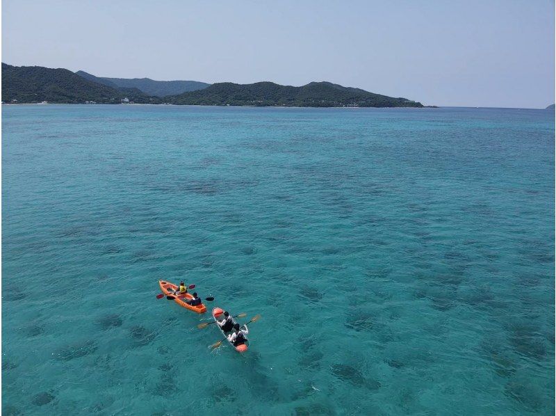 奄美大島【当日予約可能】クリアカヤック（90分）※ドローン空撮動画等写真の無料プレゼントあり※おひとり様もお任せください★の紹介画像