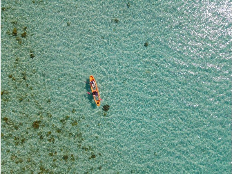 奄美大島【当日予約可能】クリアカヤック（90分）※ドローン空撮動画等写真の無料プレゼントあり※おひとり様もお任せください★の紹介画像
