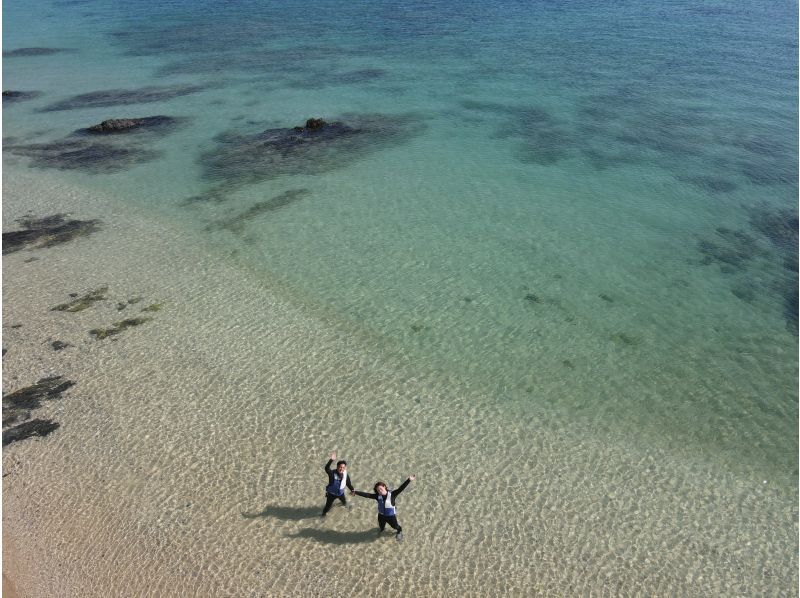 奄美大島【当日予約可能】シュノーケリング（90分）【GoPro水中撮影・ドローン空撮】★口コミ投稿で撮影データ無料プレゼント★の紹介画像