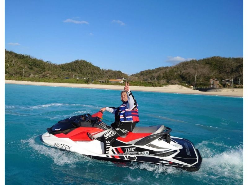 奄美大島【当日予約可能】ジェットツーリング（90分）★シュノーケリング付★※口コミ投稿で撮影データの無料プレゼントあり※の紹介画像