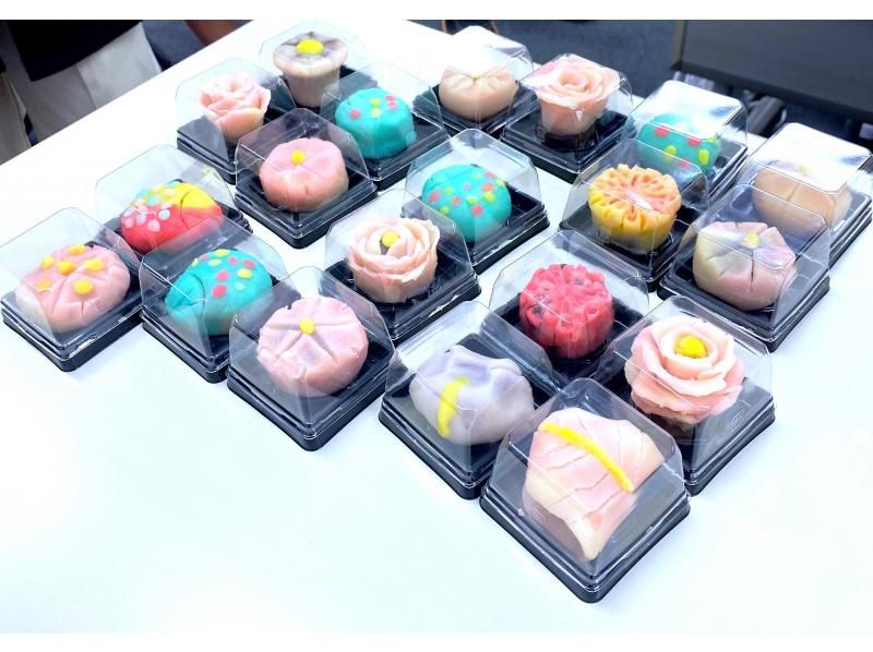 【渋谷】練り切り和菓子体験♪ カップル・女性同士で日本の文化に触れてみませんか？和菓子のお持ち帰りOK！渋谷駅より徒歩2分！の紹介画像