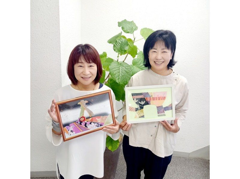 【石川・金沢】Google口コミ＜★★★★★＞着物ハギレアートづくり！世界に一つだけの完成品はその場でお持ち帰りOK！の紹介画像