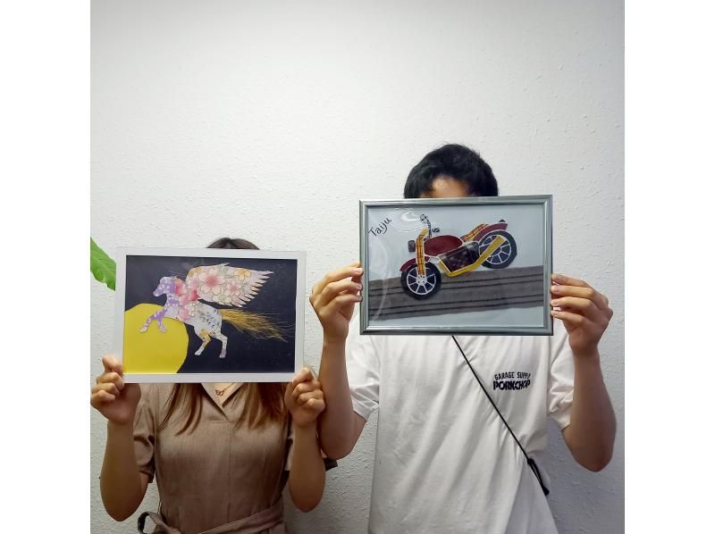 【石川・金沢】金沢でここだけ！Google口コミ評価★★★★★！金沢着物ハギレアートづくり！世界に一つだけの完成品はその場でお持ち帰りOK！の紹介画像