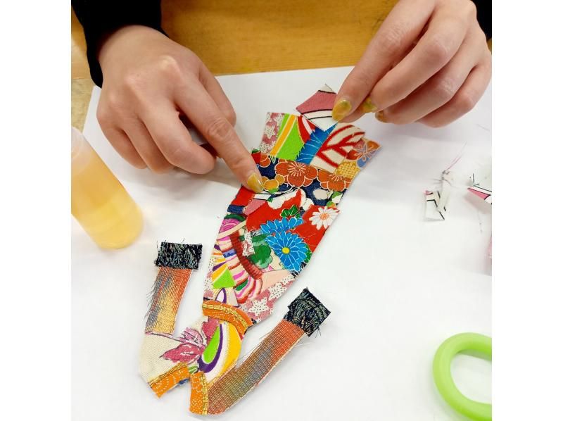 【石川・金沢】Google口コミ＜★★★★★＞着物ハギレアートづくり！世界に一つだけの完成品はその場でお持ち帰りOK！の紹介画像