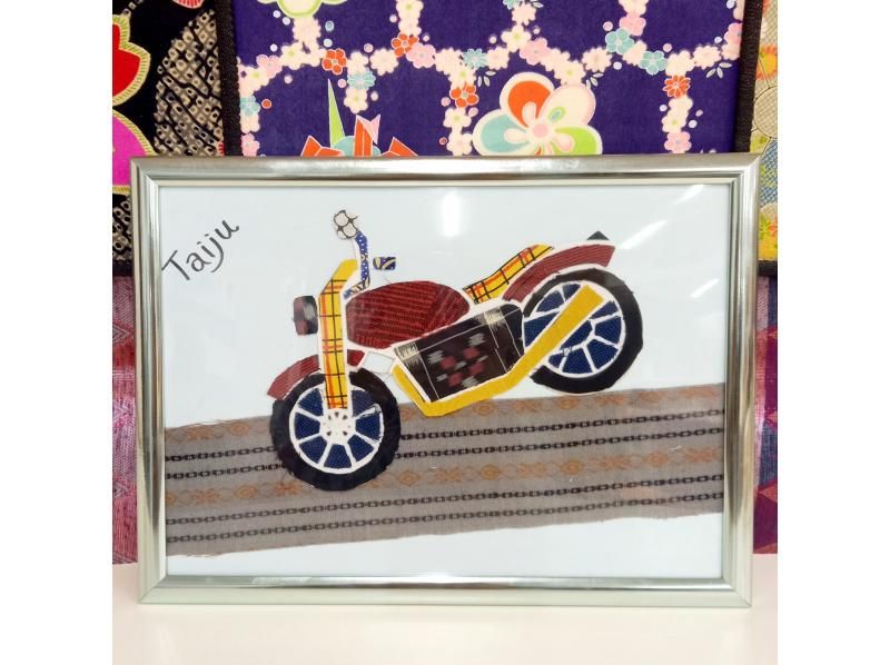 [Ishikawa/Kanazawa] Making kimono hagire art! You can take home the one-of-a-kind finished product on the spot!の紹介画像