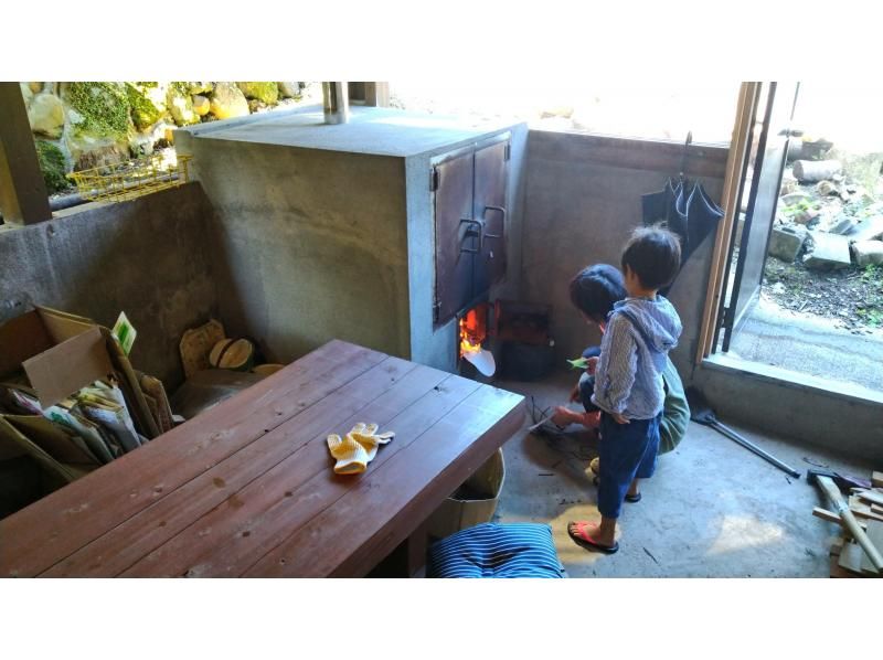 【大分・佐伯市】1組限定!・自然体験民宿　夏木小屋(佐伯IC19分)【1泊2食/♨️】小川・里山・ピザ作り/薪割り体験(無料)★子供参加可の紹介画像