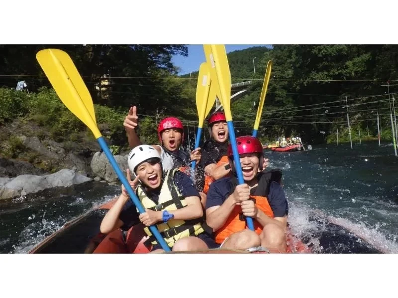 [Okutama] half-day rafting from 1st grade. beginners welcome. Guided by courteous and friendly staff